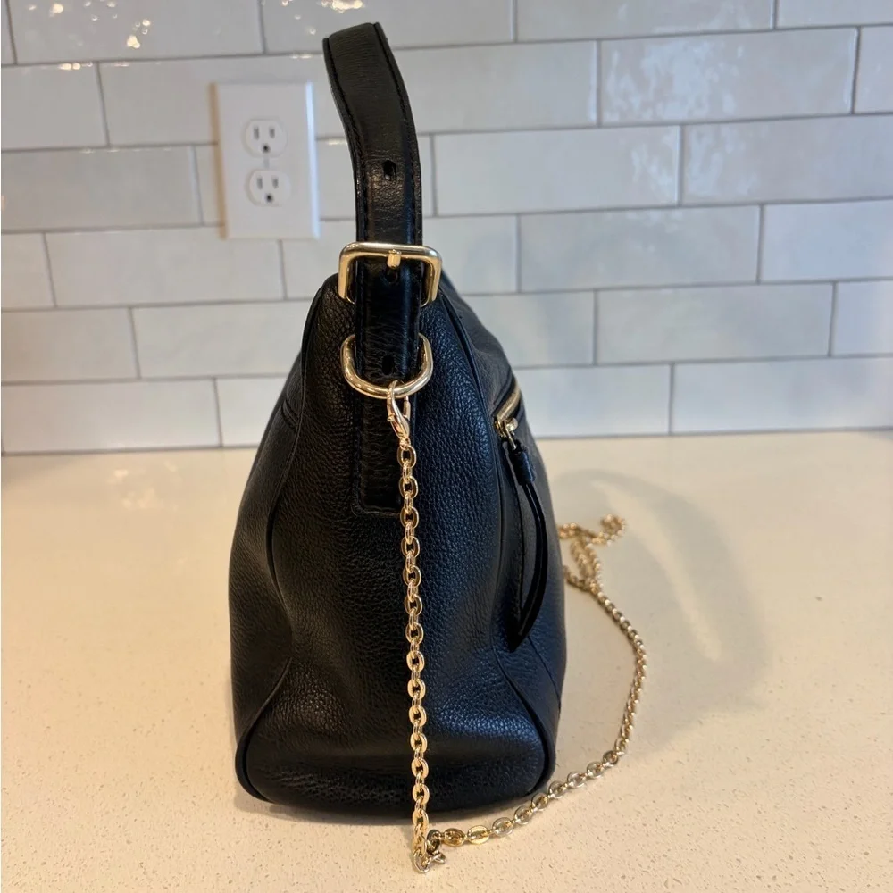 KATE SPADE New York Cobble Hill Small Harris Satchel Bag Luxury Pebbled Leather